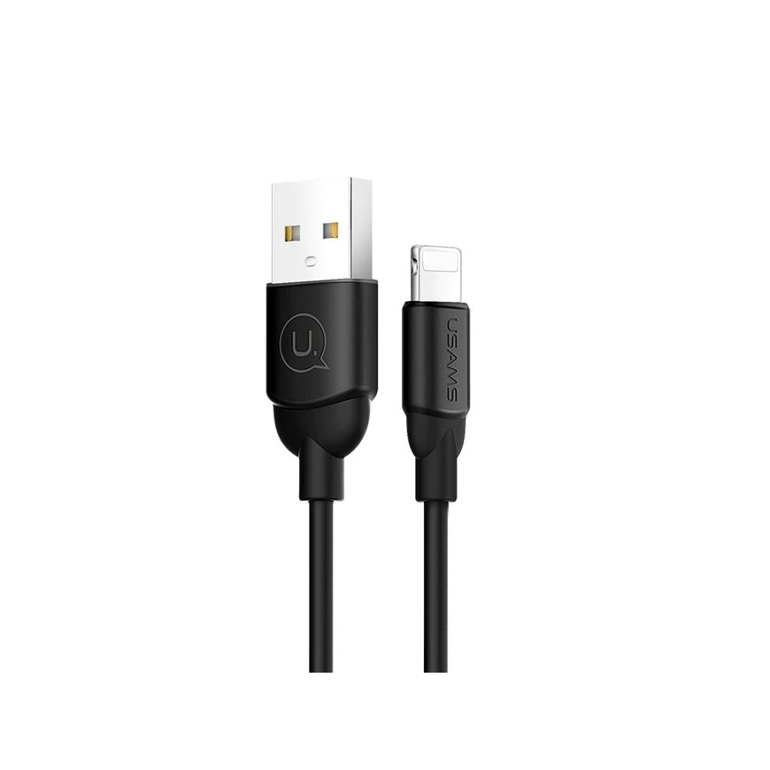 Usams US-SJ245 Ice Cream Durable-Soft Universal Lighting to USB Data & Fast 2A Charger Cable 1m Blac – 2