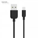 Usams US-SJ097 U-Turn Прочный TPE Универсальный Lightning на USB 1m Кабель Данных и Быстрого 2A Заря Usams US-SJ097 U-Turn Прочный TPE Универсальный Lightning на USB 1m Кабель Данных и Быстрого 2A Заря