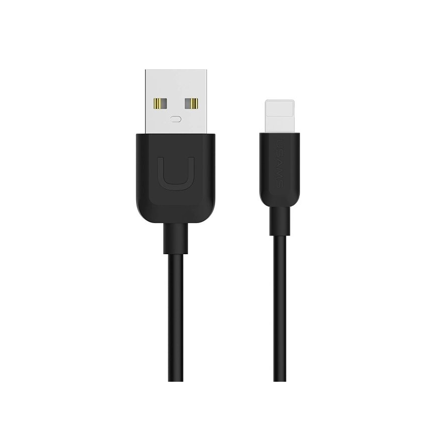 Usams US-SJ097 U-Turn Izturīgs TPE Universāls Lightning uz USB Datu & Ātrās Uzlādes 2A kabelis 1m Me – 2