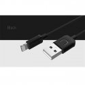 Usams US-SJ097 U-Turn Durable TPE Universal Lightning to USB Data & Fast 2A Charger Cable 1m Black Usams US-SJ097 U-Turn Durable TPE Universal Lightning to USB Data & Fast 2A Charger Cable 1m Black