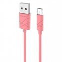 Usams US-SJ039 U-Gee Pro PVC Universāls Micro USB uz USB Datu & Ātrās Uzlādes 2A kabelis 1m Sarkans Usams US-SJ039 U-Gee Pro PVC Universāls Micro USB uz USB Datu & Ātrās Uzlādes 2A kabelis 1m Sarkans