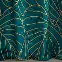 Eurofirany LIMITED COLLECTION LILI2 Soft velvet night curtain with large leaves motif, 140X250 cm, l Eurofirany LIMITED COLLECTION LILI2 Soft velvet night curtain with large leaves motif, 140X250 cm, l