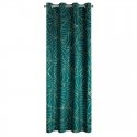 Eurofirany LIMITED COLLECTION LILI2 Soft velvet night curtain with large leaves motif, 140X250 cm, l Eurofirany LIMITED COLLECTION LILI2 Soft velvet night curtain with large leaves motif, 140X250 cm, l