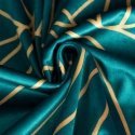 Eurofirany LIMITED COLLECTION LILI2 Soft velvet night curtain with large leaves motif, 140X250 cm, l Eurofirany LIMITED COLLECTION LILI2 Soft velvet night curtain with large leaves motif, 140X250 cm, l