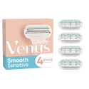 Gillette Venus Smooth Sensitive Razor Replaceable Heads, 4 pcs