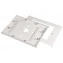 Maclean Under-desk container/organizer with Ergo Office accessory shelf, white, max. 5 kg, ER-442 Maclean Under-desk container/organizer with Ergo Office accessory shelf, white, max. 5 kg, ER-442