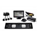 Amio 4.3" tft01 sensor kit with cam-402 LED camera, 4 black "gold" sensors Amio 4.3" tft01 sensor kit with cam-402 LED camera, 4 black "gold" sensors
