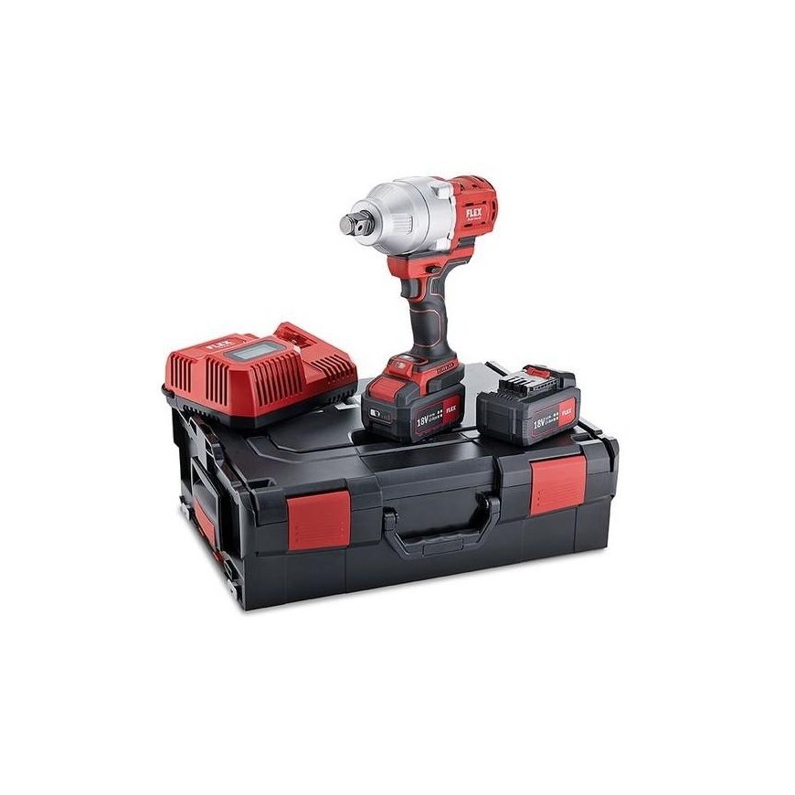 Akumuliatorinis smūginis veržliasukis FLEX IW 3/4" 18.0-EC/5.0 Set – 8