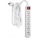 Fuji:tech 6-part extension cable, 5 m, white Fuji:tech 6-part extension cable, 5 m, white