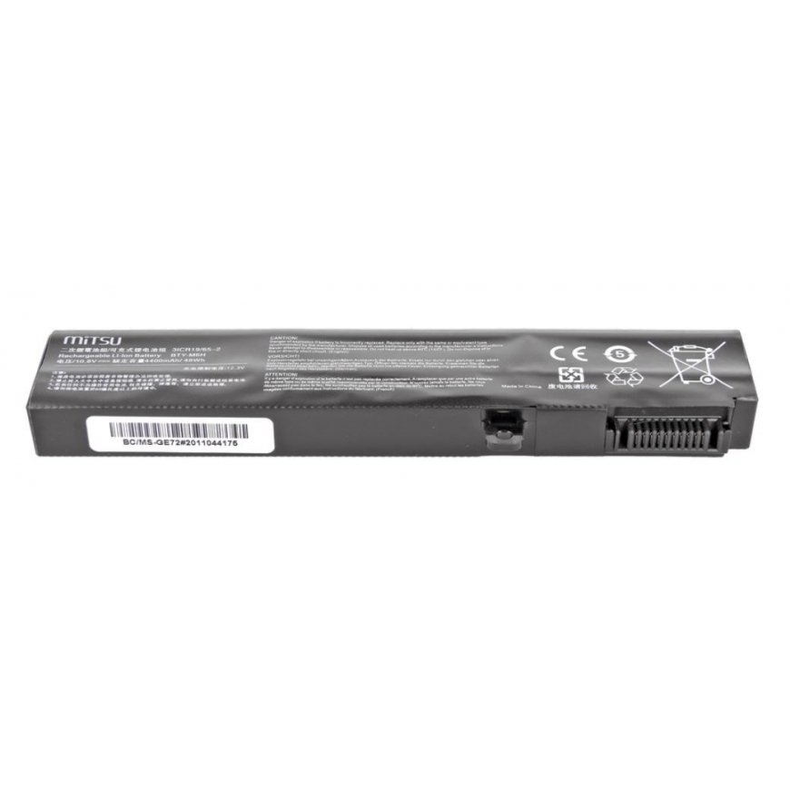 MITSU BATTERY BC/MS-GE72(MSI GE72 440MAH 48WH) – 2