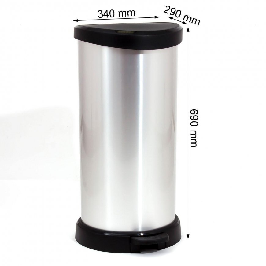 Metal litter box with Curver 40L pedal – 4