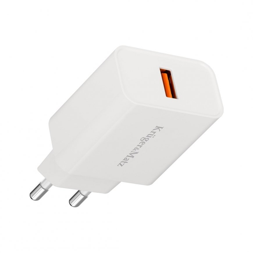 AC Power Adapter Kruger & Matz with QC 18W – 4