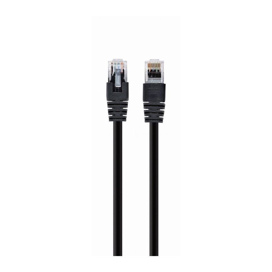 Cablexpert Patch cord 7.5 m, Black, Cat5e, 5