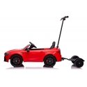 Lean Cars Battery car BMW M5 with platform for parents, red, lacquered Lean Cars Battery car BMW M5 with platform for parents, red, lacquered