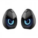 Aula N-69 Стильные Компактные ПК/ Портативного ПК 2.0 10W Стерео колонки 3.5mm + USB RGB + Пульт Чер Aula N-69 Стильные Компактные ПК/ Портативного ПК 2.0 10W Стерео колонки 3.5mm + USB RGB + Пульт Чер