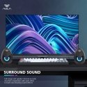 Aula N-69 Stilīgas Kompaktas Datora / Poratīvā 2.0 10W Stereo Skaļruņi 3.5mm + USB RGB + Pults Melna Aula N-69 Stilīgas Kompaktas Datora / Poratīvā 2.0 10W Stereo Skaļruņi 3.5mm + USB RGB + Pults Melna