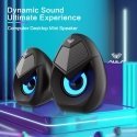 Aula N-69 Stilīgas Kompaktas Datora / Poratīvā 2.0 10W Stereo Skaļruņi 3.5mm + USB RGB + Pults Melna Aula N-69 Stilīgas Kompaktas Datora / Poratīvā 2.0 10W Stereo Skaļruņi 3.5mm + USB RGB + Pults Melna