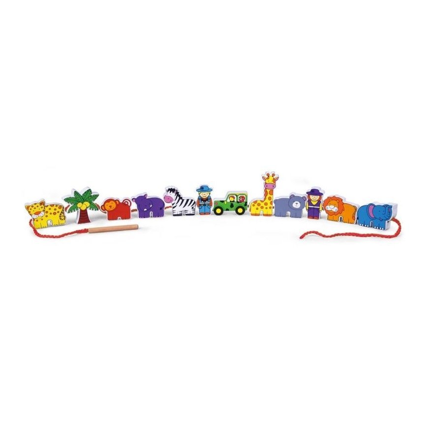 Wooden piercing game - Zoo, Viga – 3