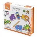 Wooden piercing game - Zoo, Viga Wooden piercing game - Zoo, Viga