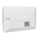 Sieninis šviestuvas MACLEAN MCE292W LED lamp house number su twilight sensor 950lm 12W IP65 resistant to solar radiation UV-proo