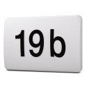 Wall lamp MACLEAN MCE292W LED lamp house number with twilight sensor 950lm 12W IP65 resistant to solar radiation UV-proof white Wall lamp MACLEAN MCE292W LED lamp house number with twilight sensor 950lm 12W IP65 resistant to solar radiation UV-proof white