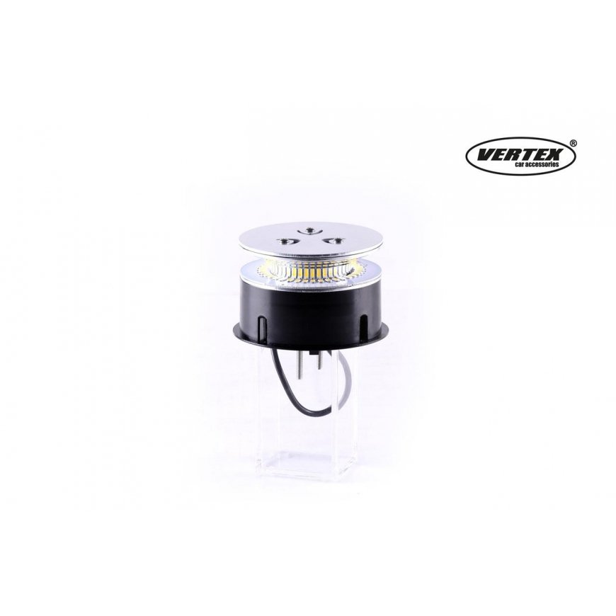 Amio Led warning lamp war09p, ece r10 r65 39led 12/24v ip56 – 2