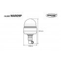 Amio Led warning lamp war09p, ece r10 r65 39led 12/24v ip56 Amio Led warning lamp war09p, ece r10 r65 39led 12/24v ip56