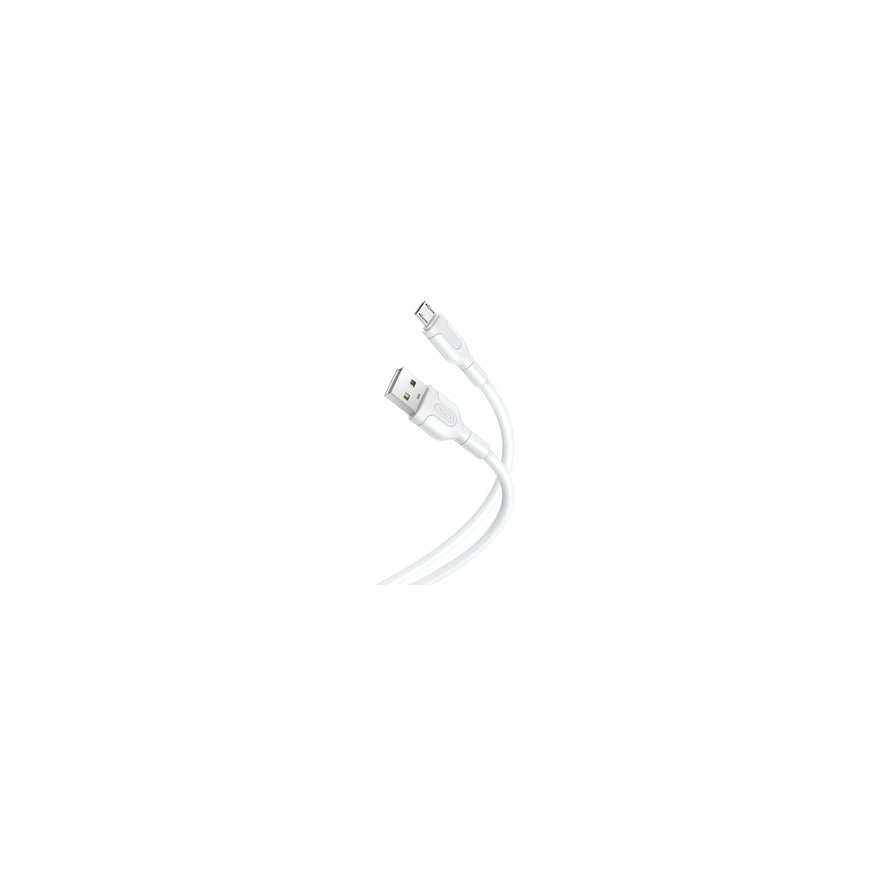 Cable USB to Micro USB XO NB212 2.1A 1m (white) – 2