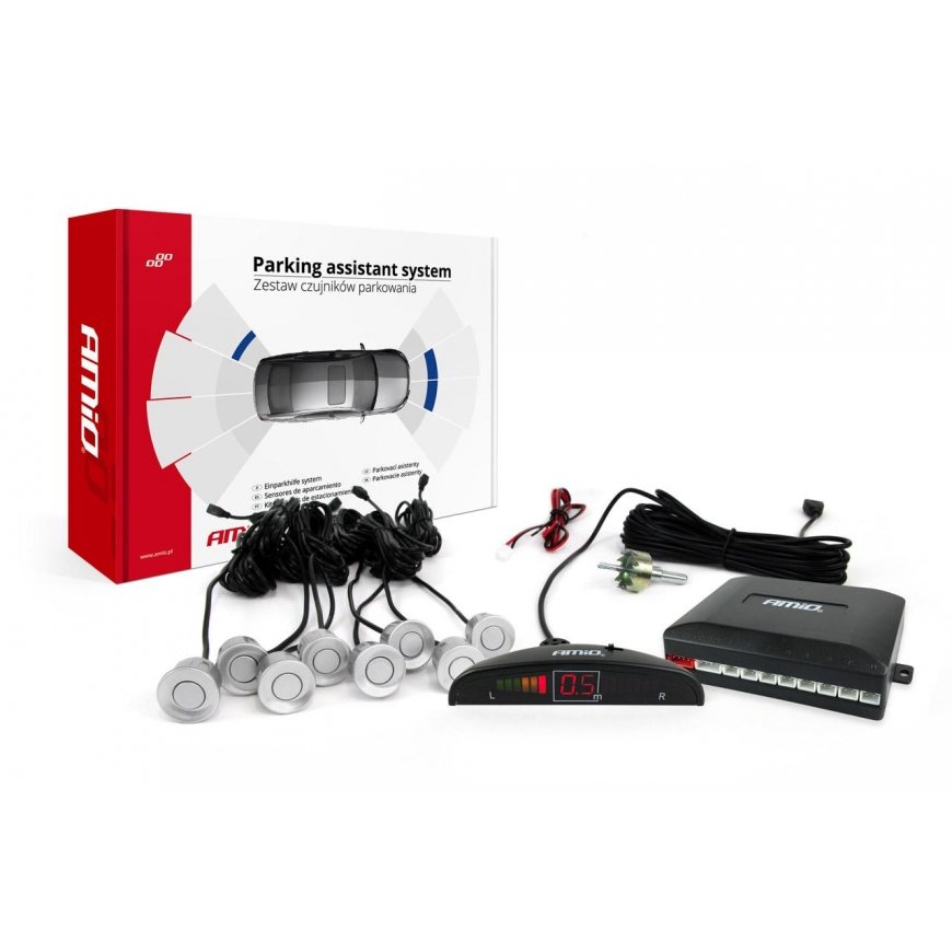 Amio Reverse Parking Sensor Kit LED