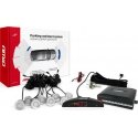 Amio Reverse Parking Sensor Kit LED 8 Silver Sensors Amio Reverse Parking Sensor Kit LED 8 Silver Sensors