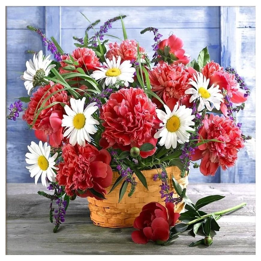 Beldizart Garden peonies 40*40 cm AZ-1881