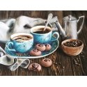 Beldizart Diamond painting set Coffee Romance 40х30 cm AZ-1424 Beldizart Diamond painting set Coffee Romance 40х30 cm AZ-1424