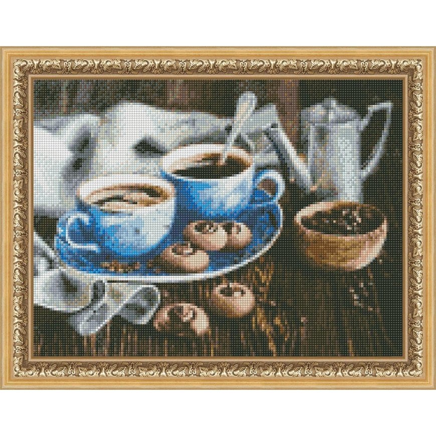 Beldizart Deimantinio dažymo rinkinys Coffee Romance 40х30 cm AZ-1424 – 2