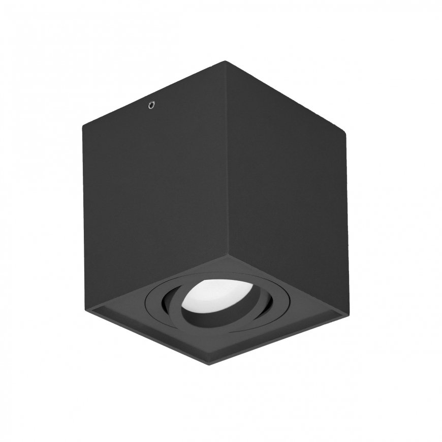 Ceiling lamp Ceiling lamp Orno CAROLIN DLS GU10 downlight max 35W, IP20, square, black, AD-OD-6145BGU10 – 2