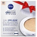 Nivea Nivea Hyaluron CELLular Filler 3in1 Care Cushion SPF15 Foundation 15g 02 Vidutinis Nivea Nivea Hyaluron CELLular Filler 3in1 Care Cushion SPF15 Foundation 15g 02 Vidutinis