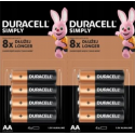 Bateria DURACELL Basic AA/LR06 4x4