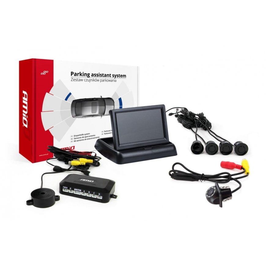 Amio Parking sensor kit tft02 4