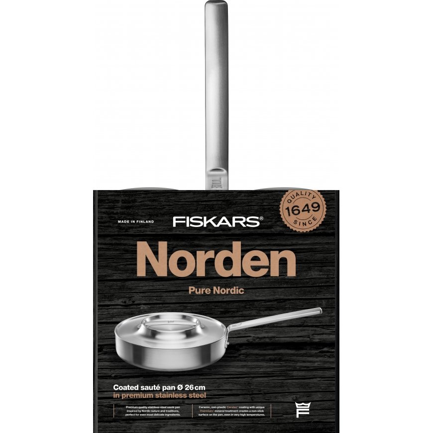 Fiskars Norden frying pan, 26 cm – 4