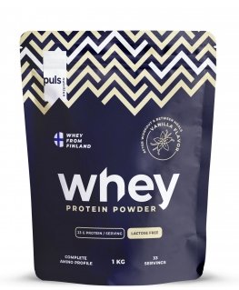 PULS Whey Vanilla -proteiinijauhe, 1 kg