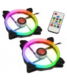 Wentylator Raijintek IRIS 14 Rainbow RGB 2 Pack (0R400049)