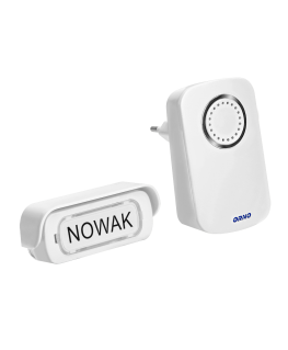 Orno ERATO AC wireless doorbell, network learning system, 32 tones, 100m