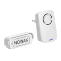 Orno ERATO AC wireless doorbell, network learning system, 32 tones, 100m Orno ERATO AC wireless doorbell, network learning system, 32 tones, 100m