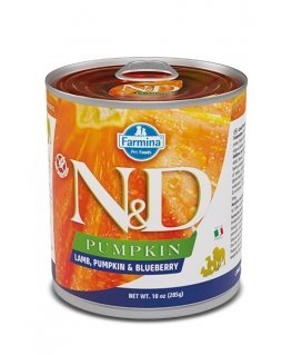 FARMINA N&D DOG LAMB&PUMPKIN&BLUEBERRY ADULT 285g