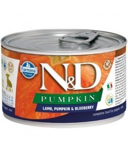 FARMINA N&D DOG LAMB&PUMPKIN&BLUEBERRY PUPPY 140g