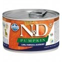 FARMINA N&D SUŅU JĒRU&ĶIRBJU&MELEŅU KUCĒNS 140g