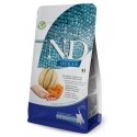 FARMINA N&D Ocean Cat tursk, krevetid, kõrvits ja cantaloupe melon Kitten - kassi kuivtoit - 1,5 kg