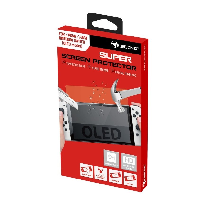 Subsonic Super Screen Protector Tempered Glass for Nintendo Switch OLED
