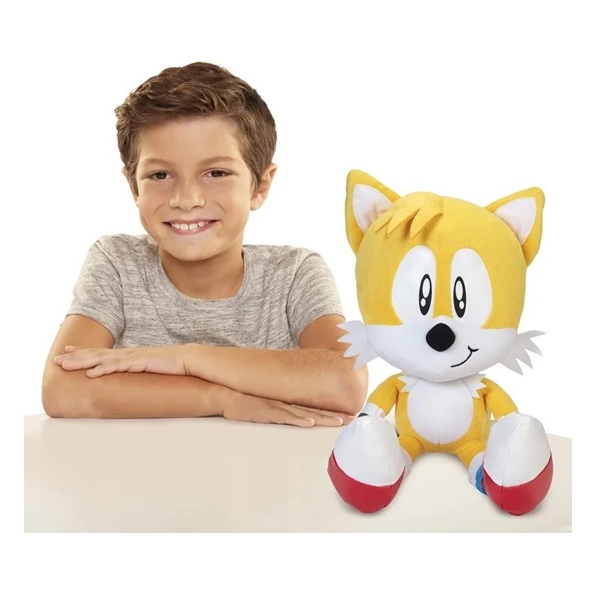 Sega Sonic Jumbo Tails -pehmolelu, 50 cm – 4