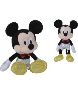 Disney - Sparkly Mickey Mouse plush toy, 25 cm