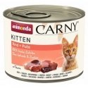ANIMONDA Carny Kitten Beef Turkey - wet cat food - 200g ANIMONDA Carny Kitten Beef Turkey - wet cat food - 200g